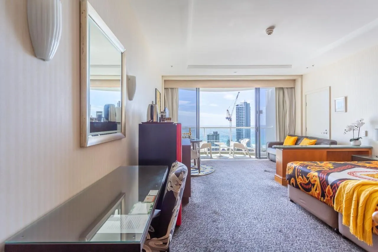Hotel Luxury Privately Owned Ocean View Studio Apartments At O4Ks Gold Tower Gold Coast